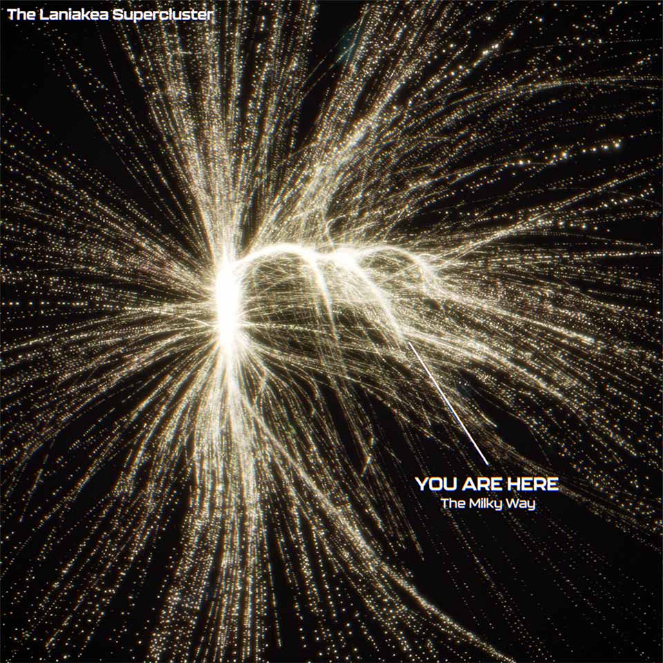 image from You Are Here (The Laniakea Supercluster)