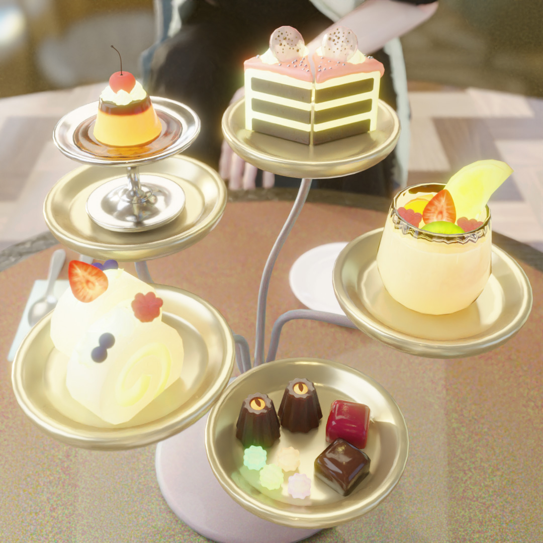 Sweet Time: a 3d illustration made with Maya and Blender