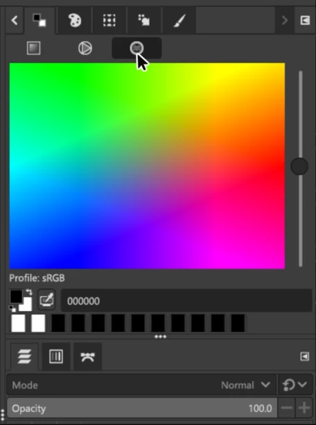 GIMP color picker (recreated)