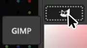 GIMP color picker tooltip (before)