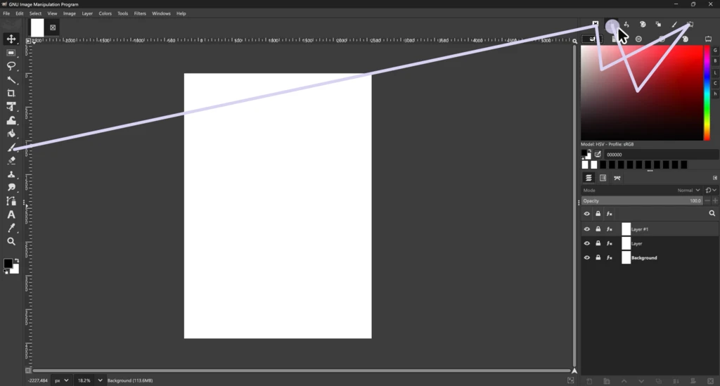 UI panel layout for less decision fatigue