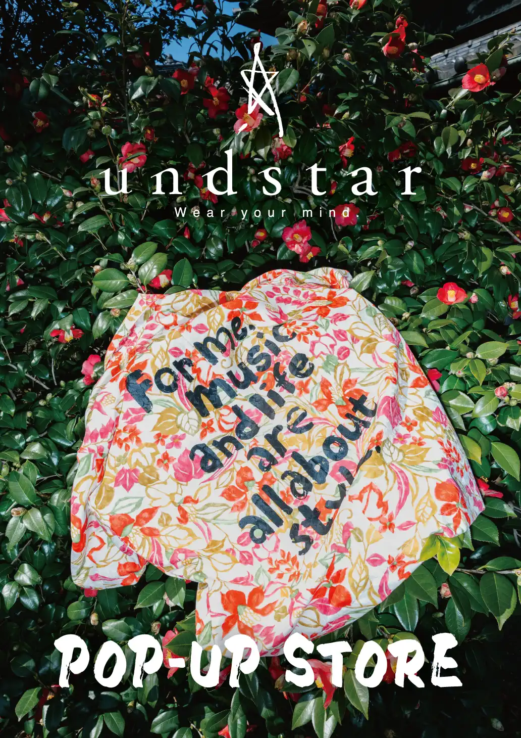 Pop-up shop signboard